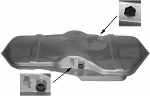VAN WEZEL 3730085 -  Топливный бак
